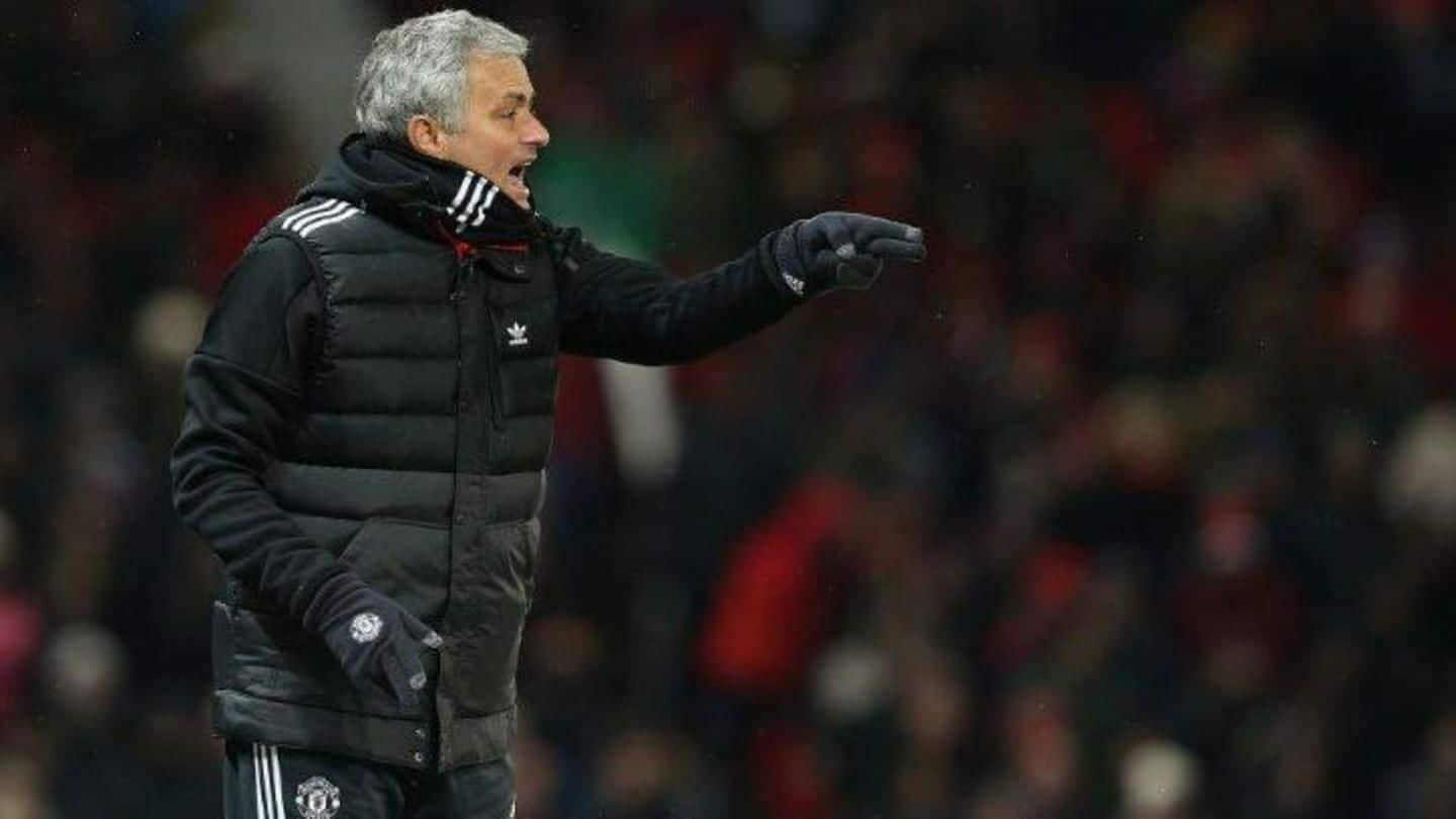 Jose Mourinho accuses ManU players of being scared