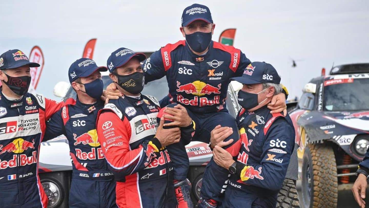 Dakar Rally: France's Stephane Peterhansel wins for the 14th time