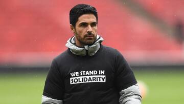 Arsenal boss Arteta says facing Man City will be strange