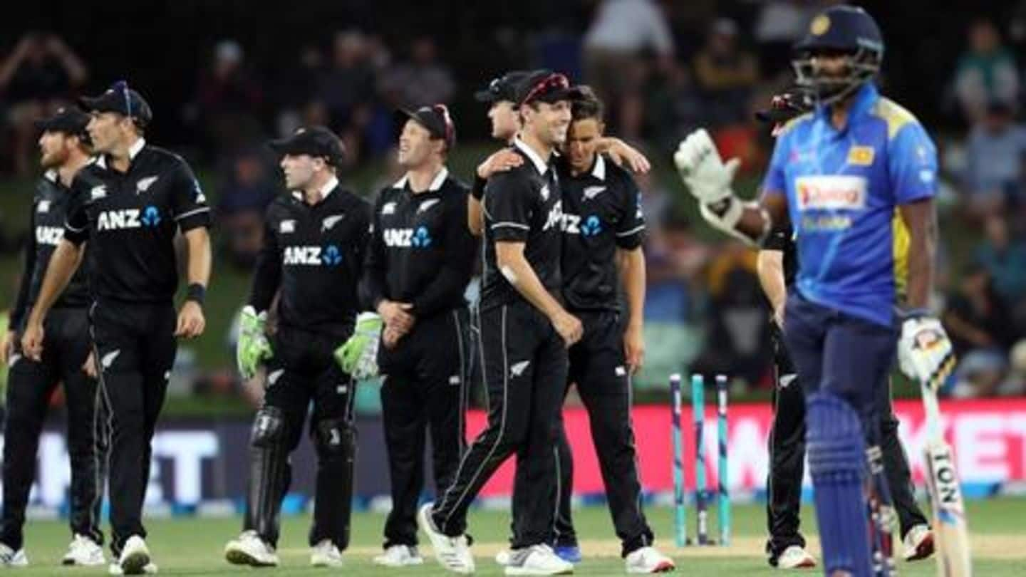 Kiwis beat Lanka in second ODI: Here're records broken