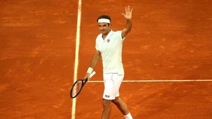 Swiss ace Roger Federer scripts a successful clay-court return
