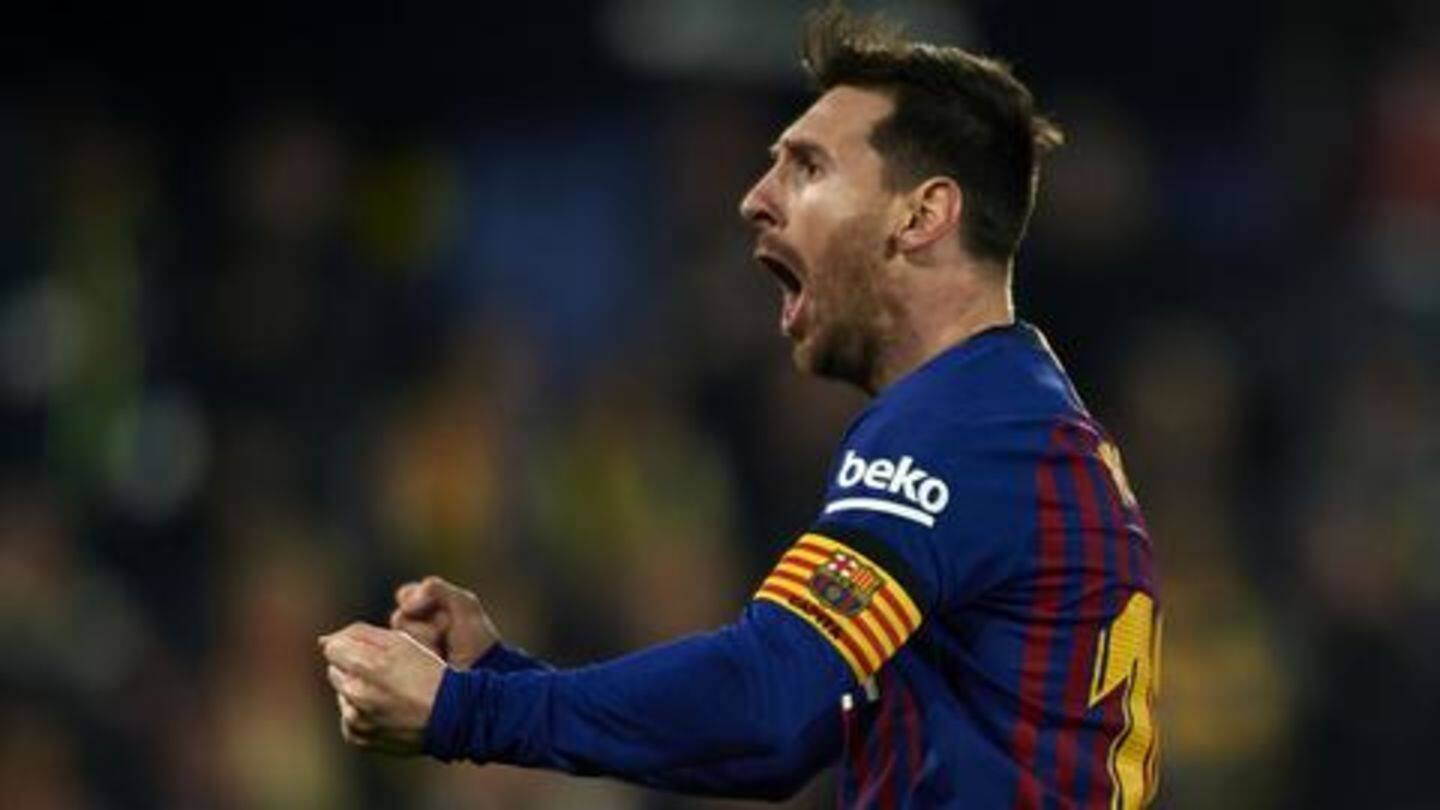 Messi delivered the goods with his astounding amount of goals Messi delivered the goods with his astounding amount of goals