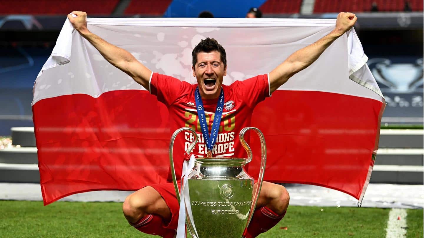 Lewandowski tops the scoring in three competitions Lewandowski tops the scoring in three competitions