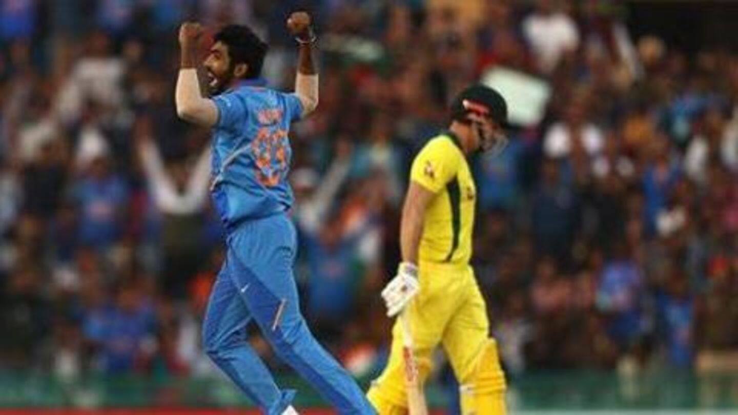 India-Australia ODIs: Bumrah is obviously a fantastic bowler, says Finch