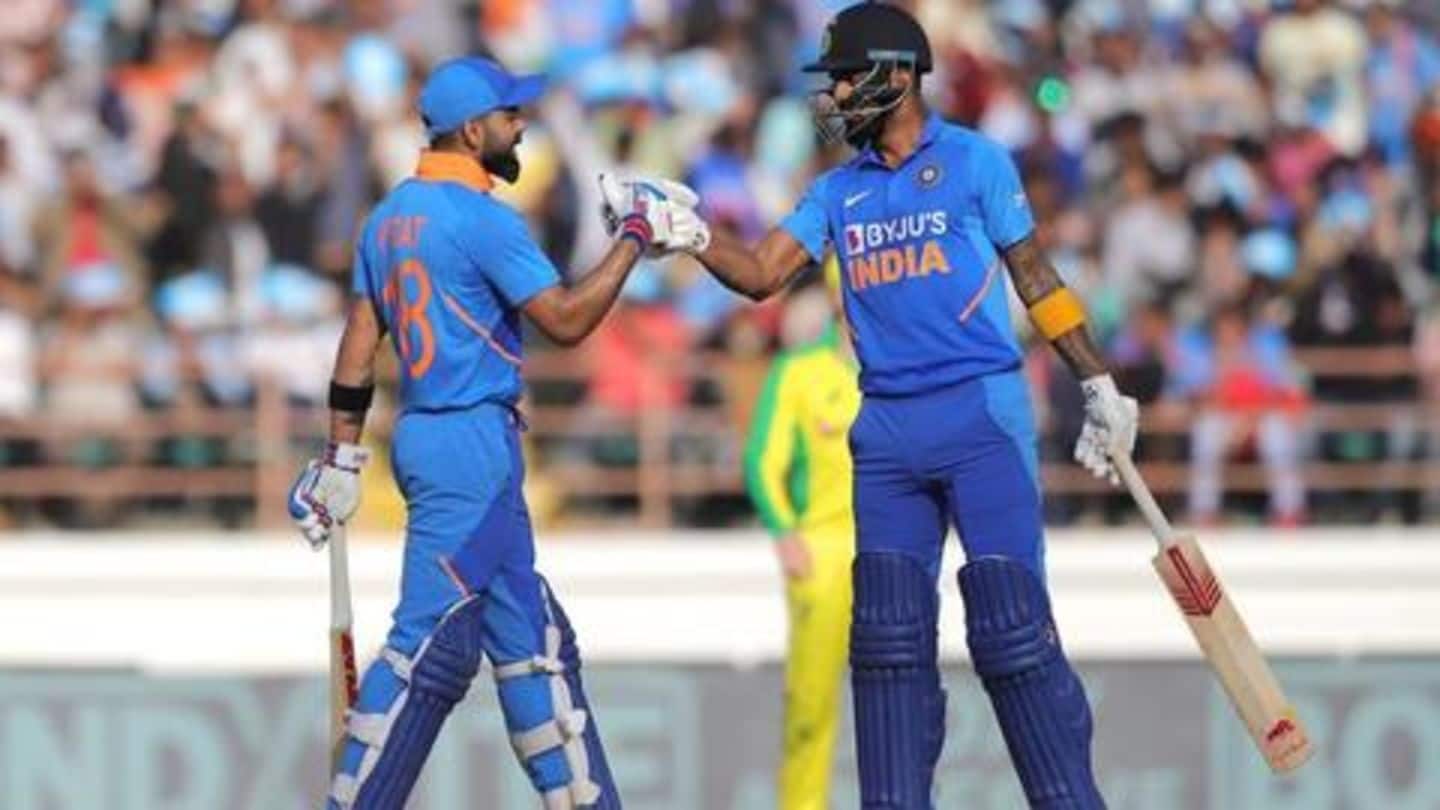 2nd ODI, India beat Australia: List of records broken