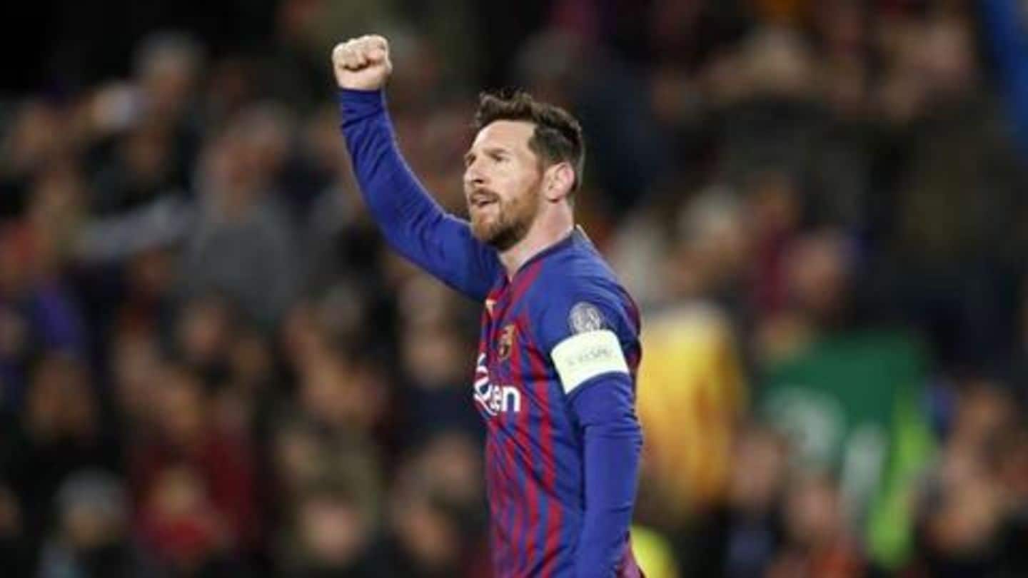 Messi has finished as the highest goal-scorer on six occasions Messi has finished as the highest goal-scorer on six occasions