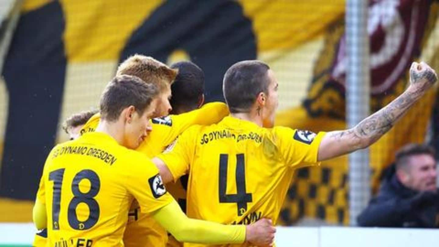 Ahead of Bundesliga restart, Dynamo Dresden's entire squad quarantined