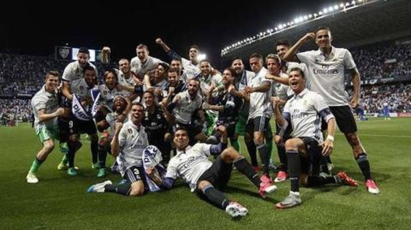 Real's five successive La Liga title wins on two occasions Real's five successive La Liga title wins on two occasions