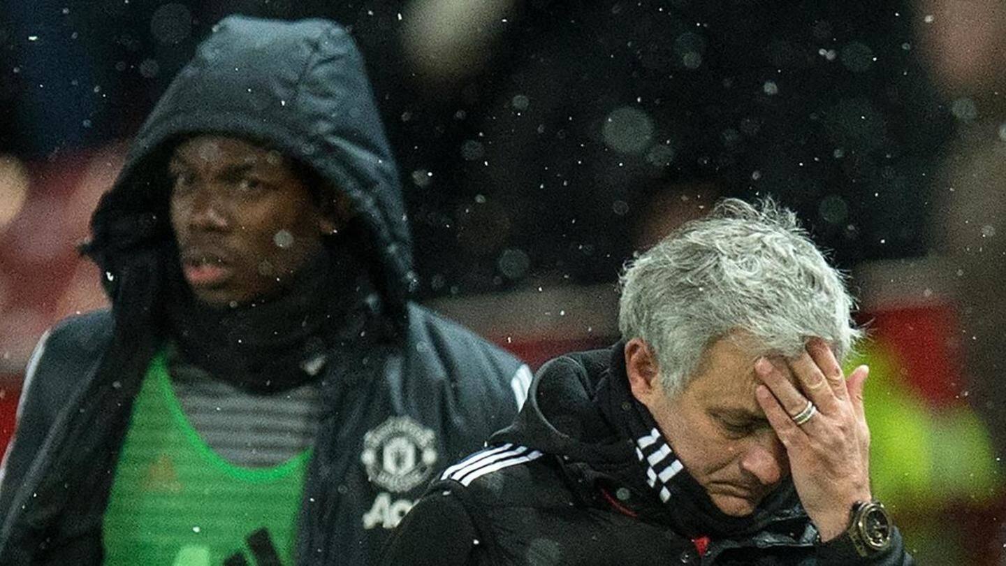 All is not well between Jose Mourninho and Paul Pogba