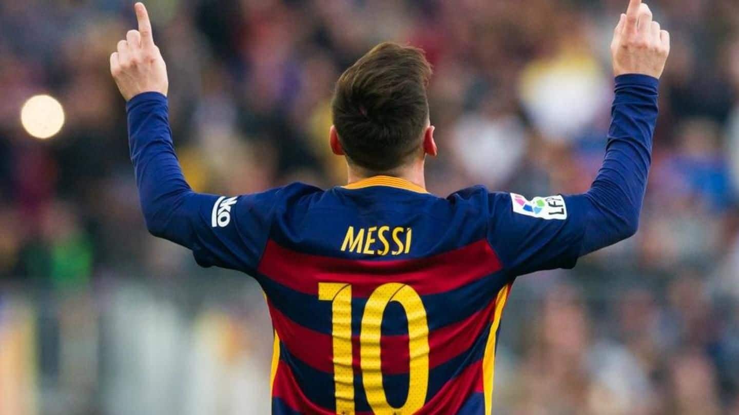 Best moments of Messi as Barca's number 10