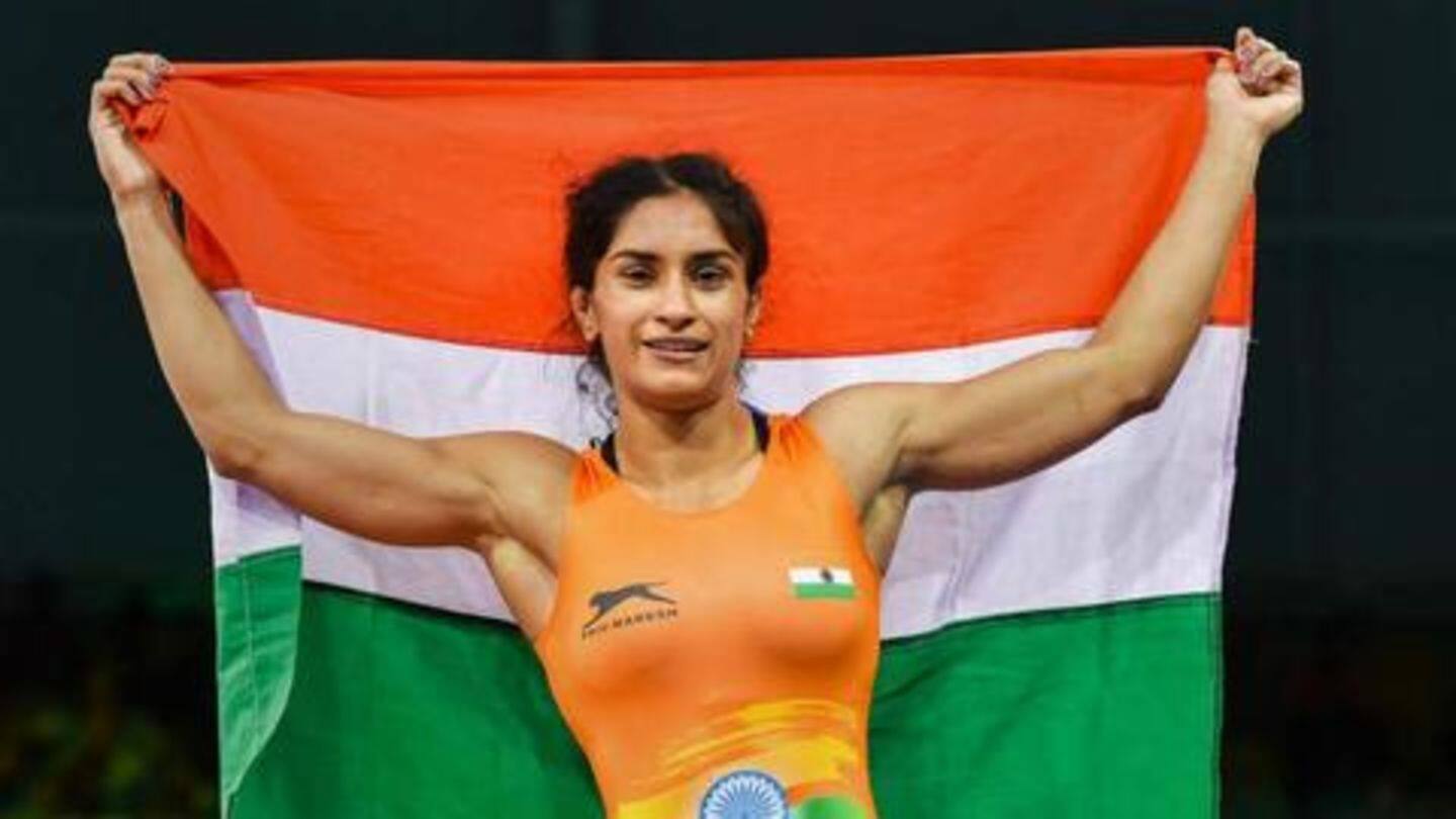 Vinesh Phogat had sealed her Tokyo berth as well Vinesh Phogat had sealed her Tokyo berth as well