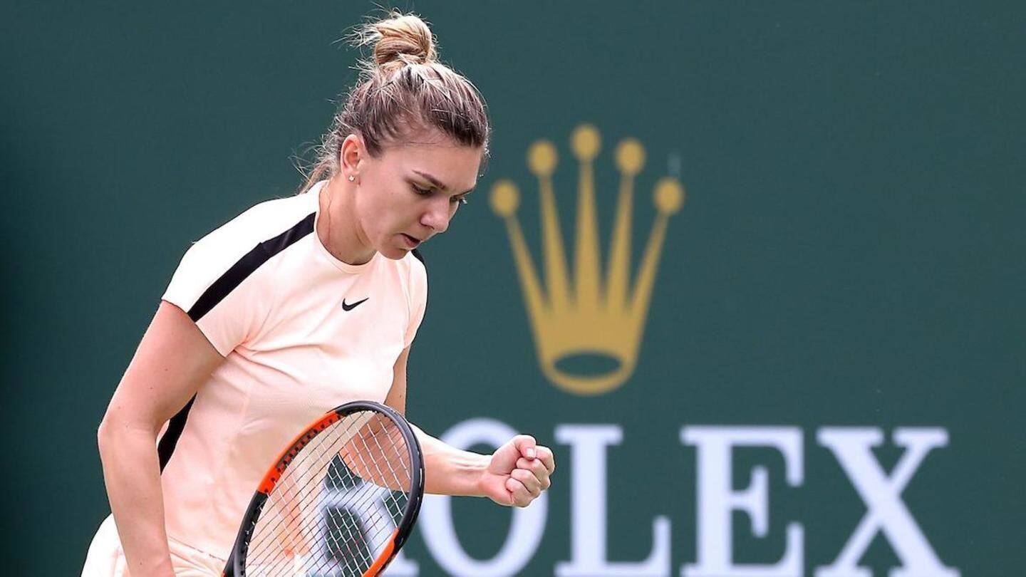 Indian Wells: World number 1 Simona Halep in last eight