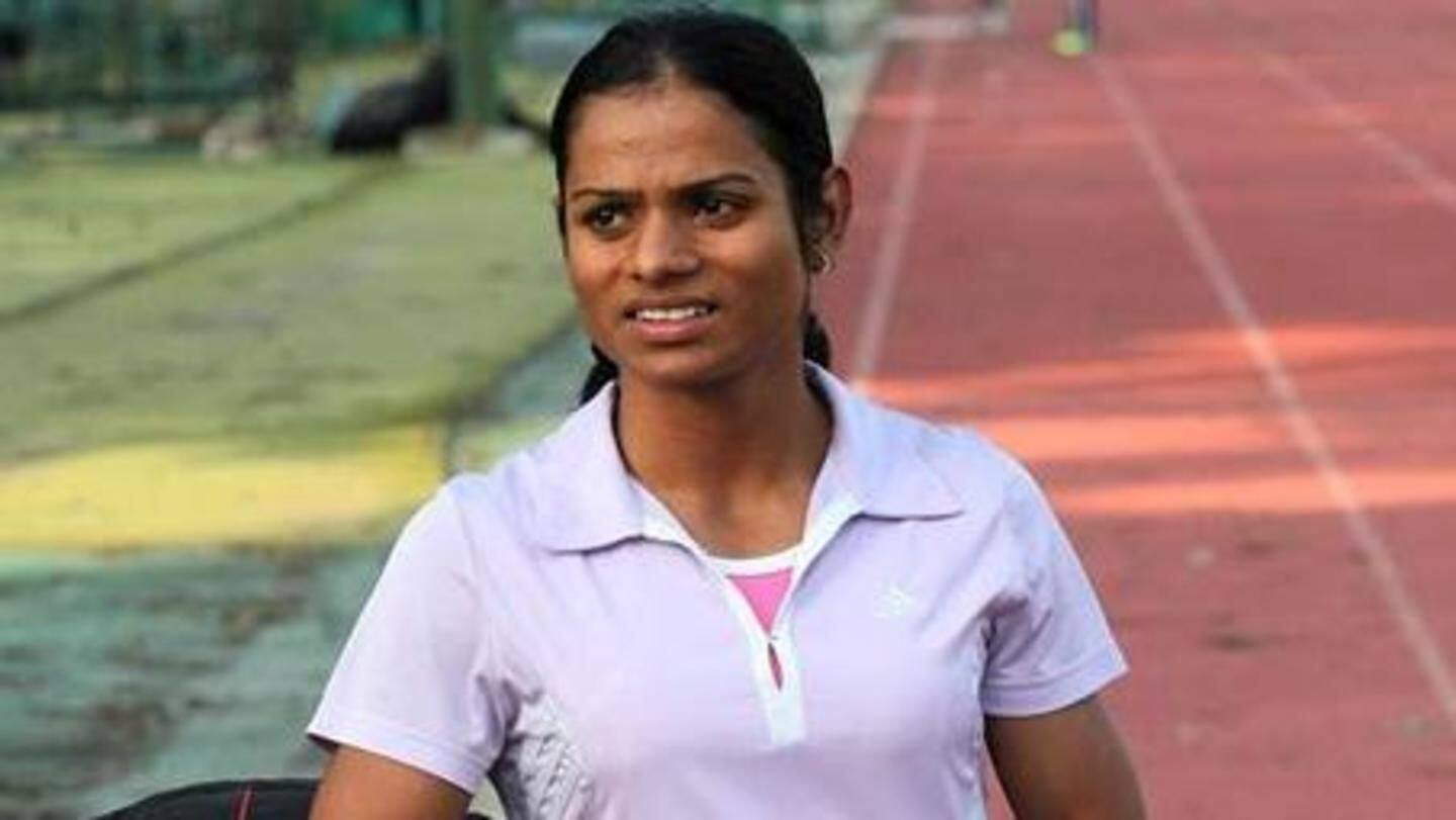 Dutee Chand- Women's 100m and 200m race Dutee Chand- Women's 100m and 200m race
