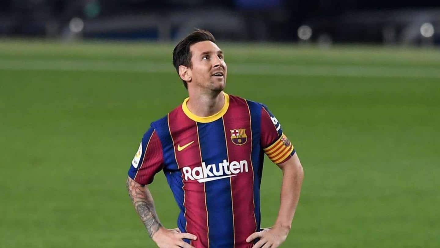 Barcelona's Lionel Messi to hold 'formal talks' with Manchester City