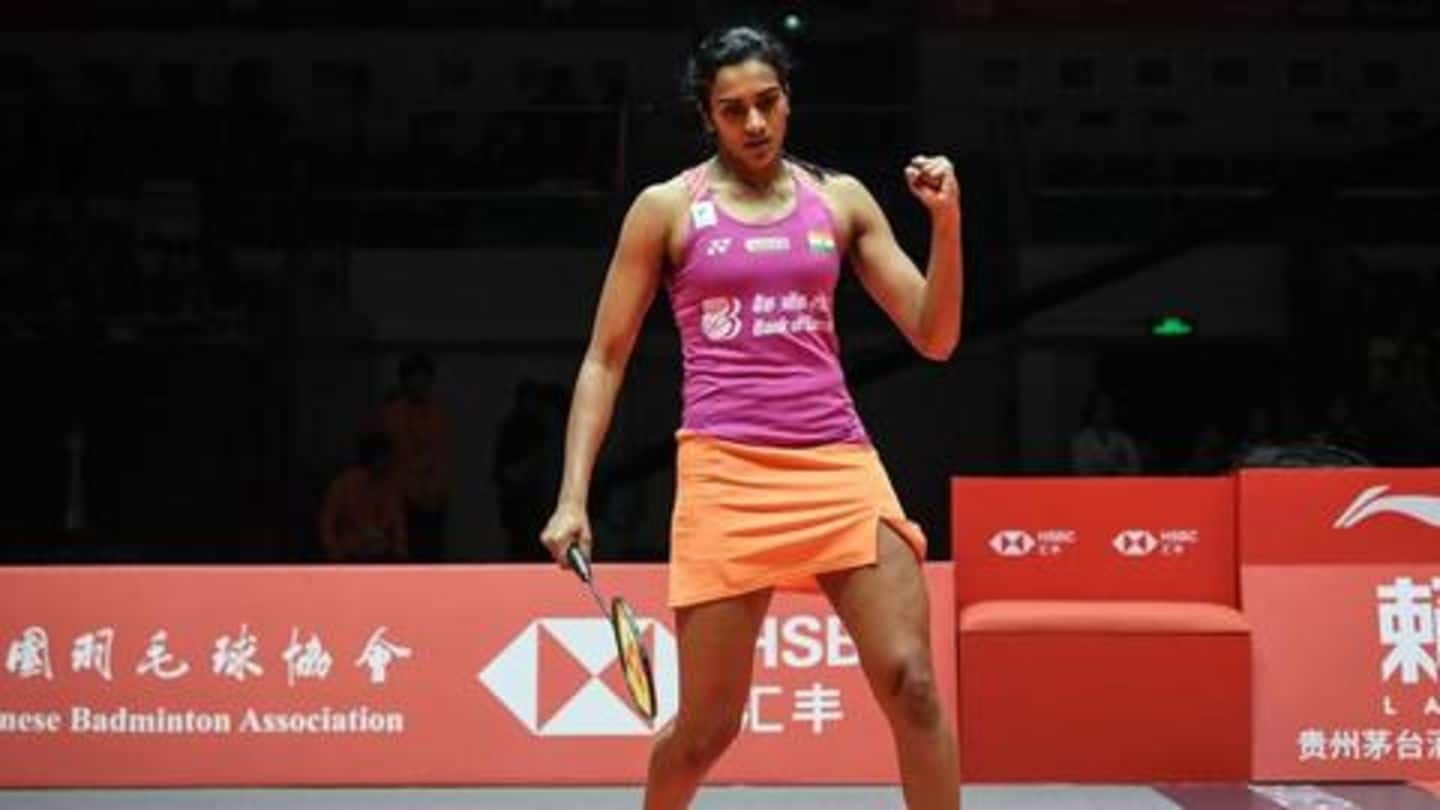 Sindhu opens her campaign against promising Han Yue Sindhu opens her campaign against promising Han Yue