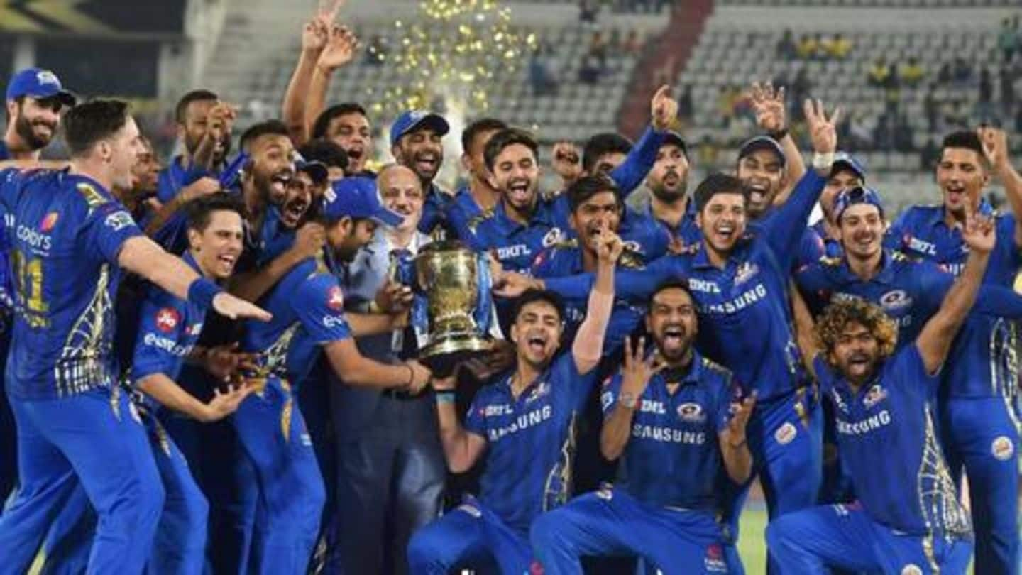 Indian Premier League: Complete statistical analysis of MI's performance