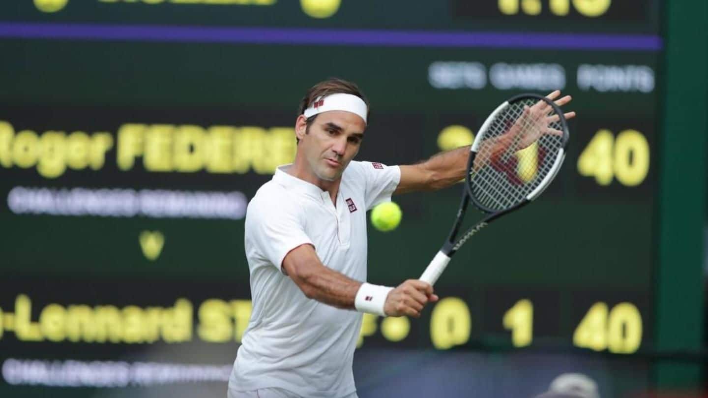 Roger Federer prefers a 'splash of color' at Wimbledon