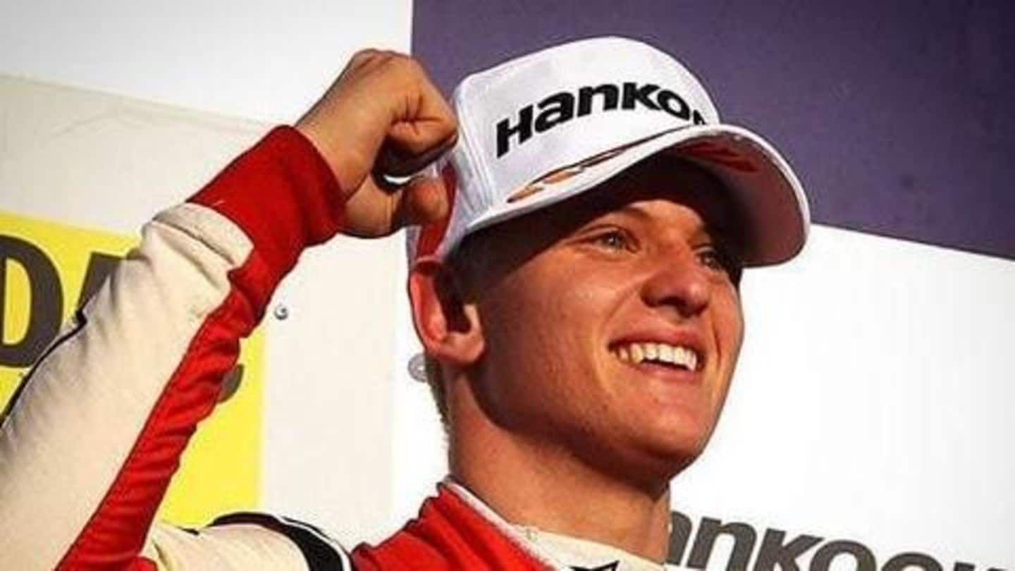 Michael Schumacher's son all set for F1 test debut