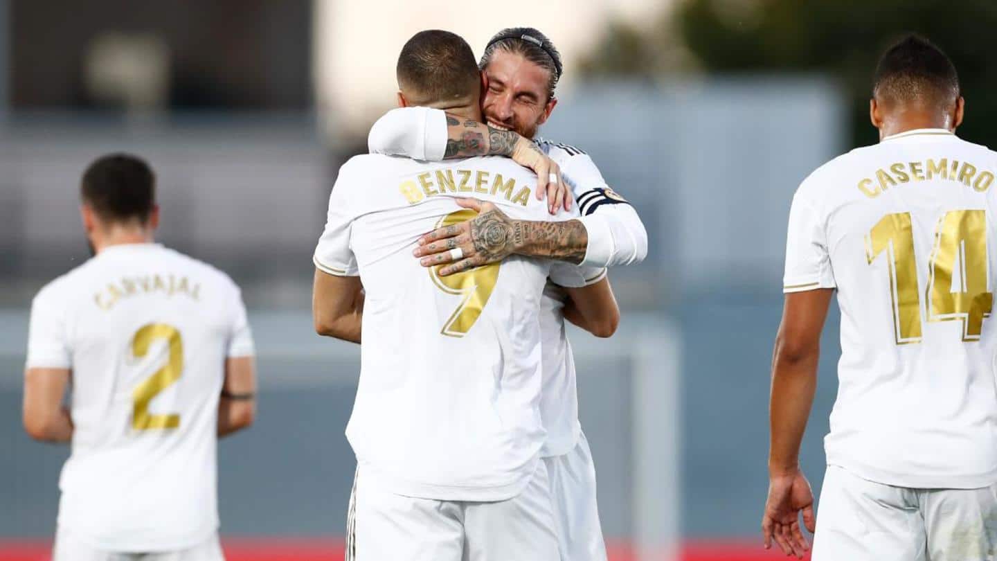 Different players step up to score goals for Real Different players step up to score goals for Real