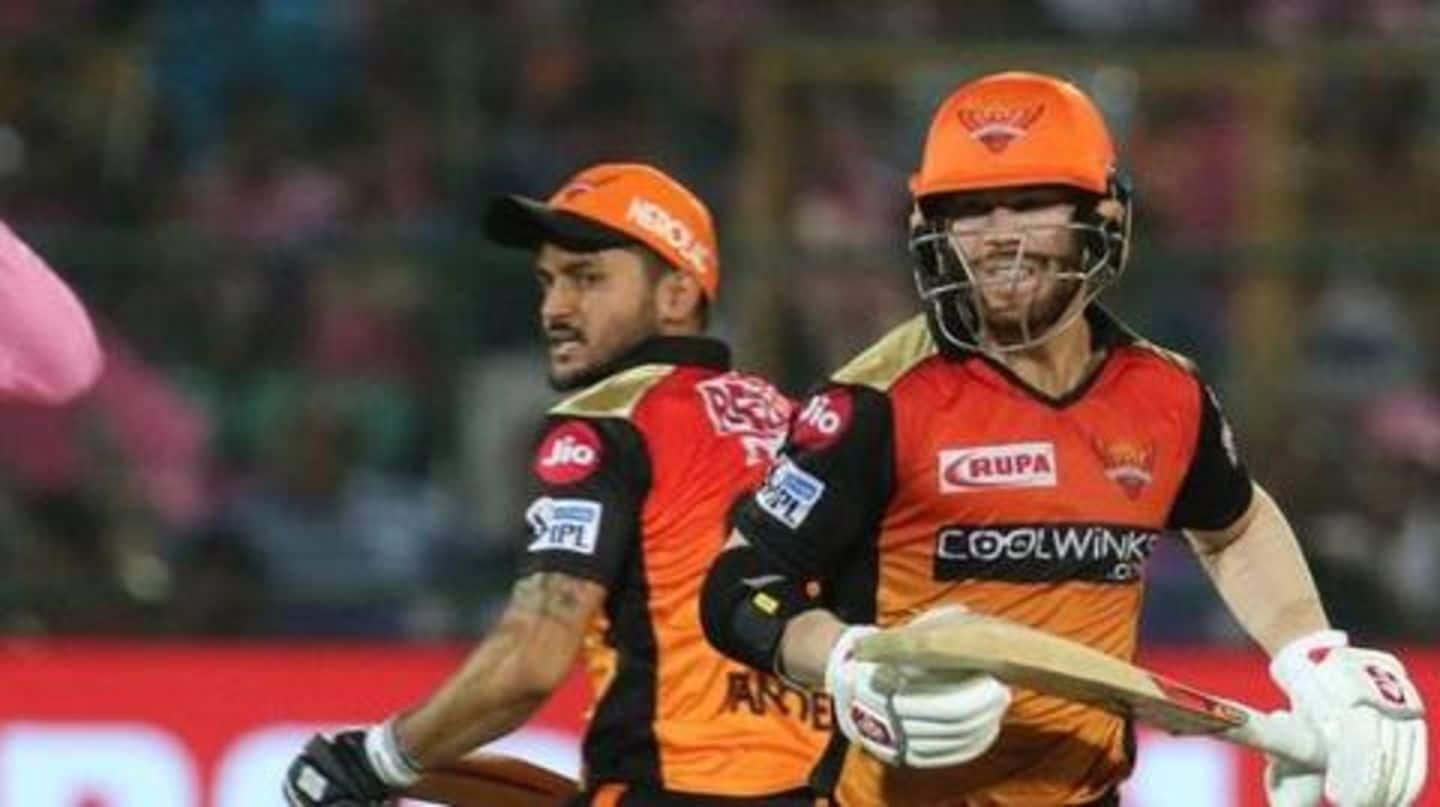 SRH vs KXIP: Match preview, head-to-head records and pitch report