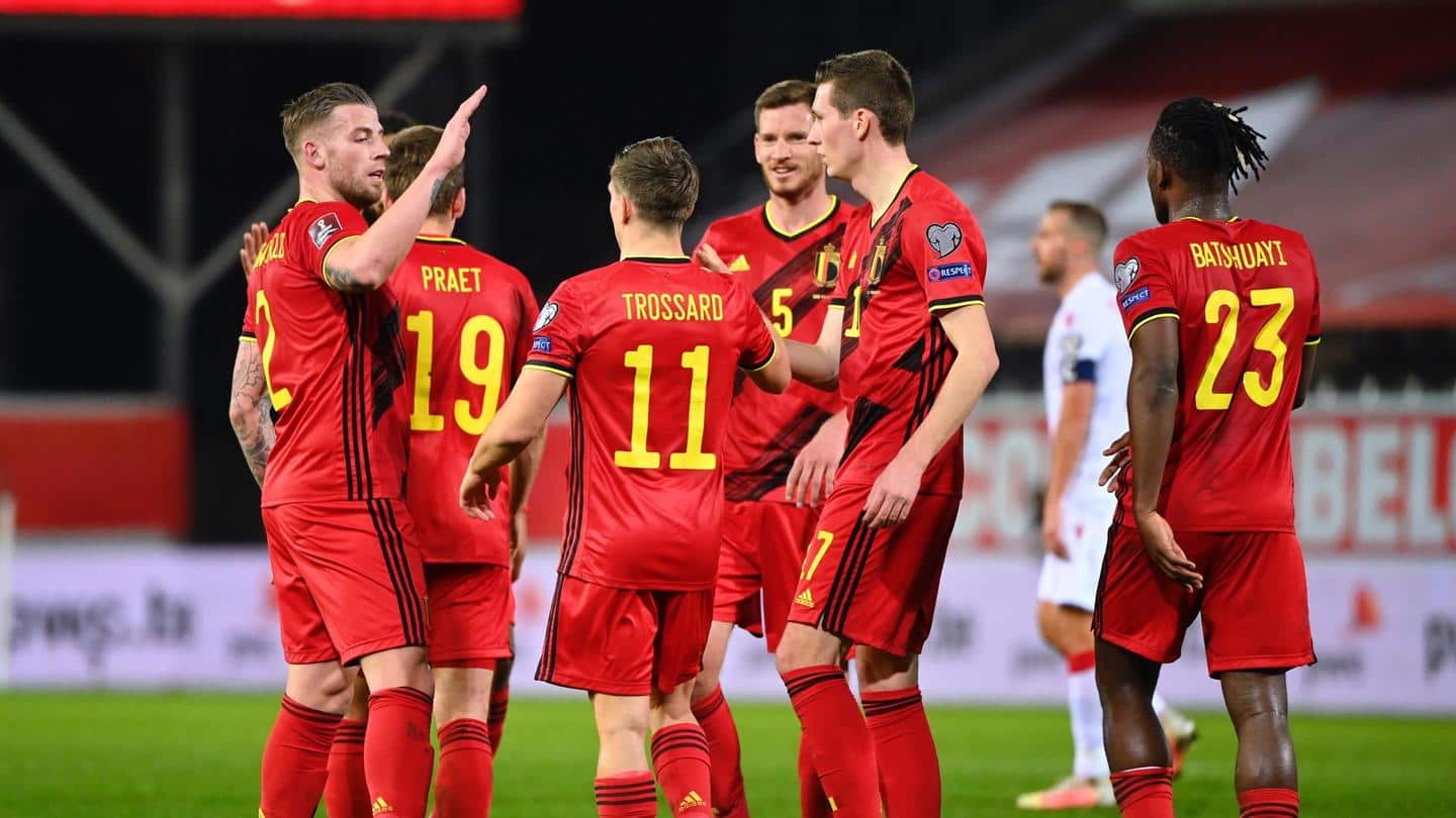 Belgium smash eight goals past Belarus in WCQ: Records broken