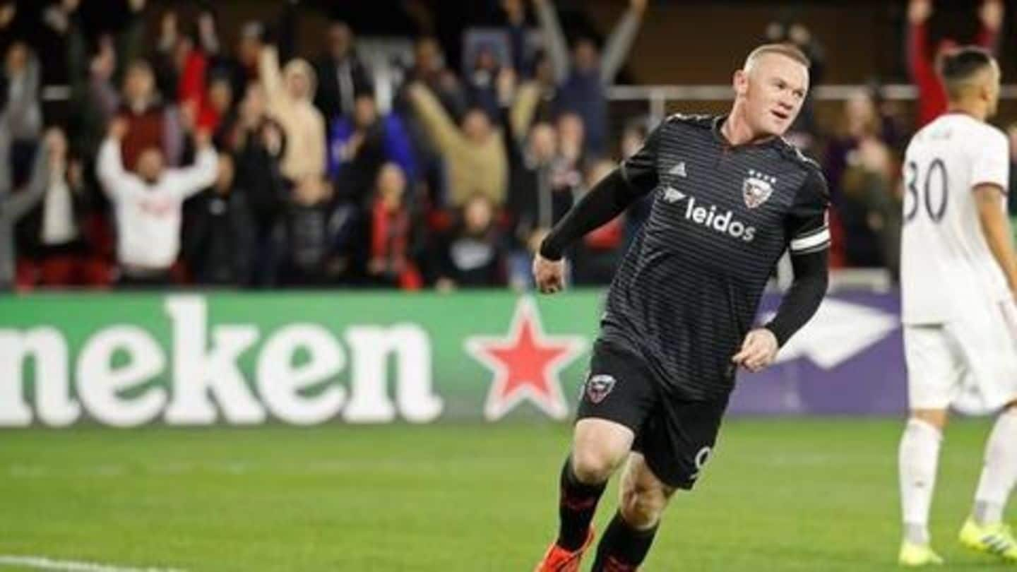 Wayne Rooney scores maiden Major League Soccer hat-trick