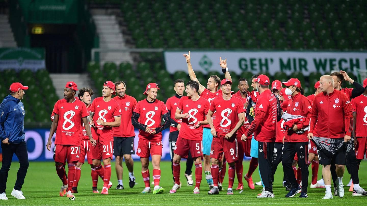 Bayern win 8th straight Bundesliga title: List of records broken