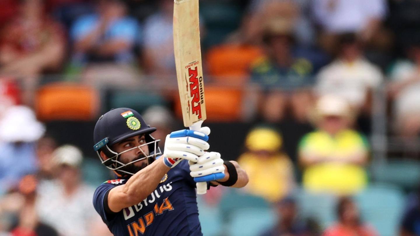 Kohli gets past 12,000 career ODI runs Kohli gets past 12,000 career ODI runs