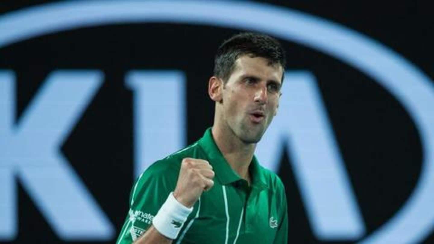 I believe I can win the most Slams: Novak Djokovic