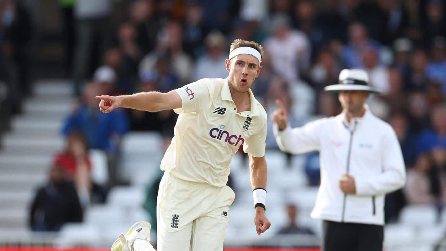 England's Stuart Broad ruled out of Test series against India