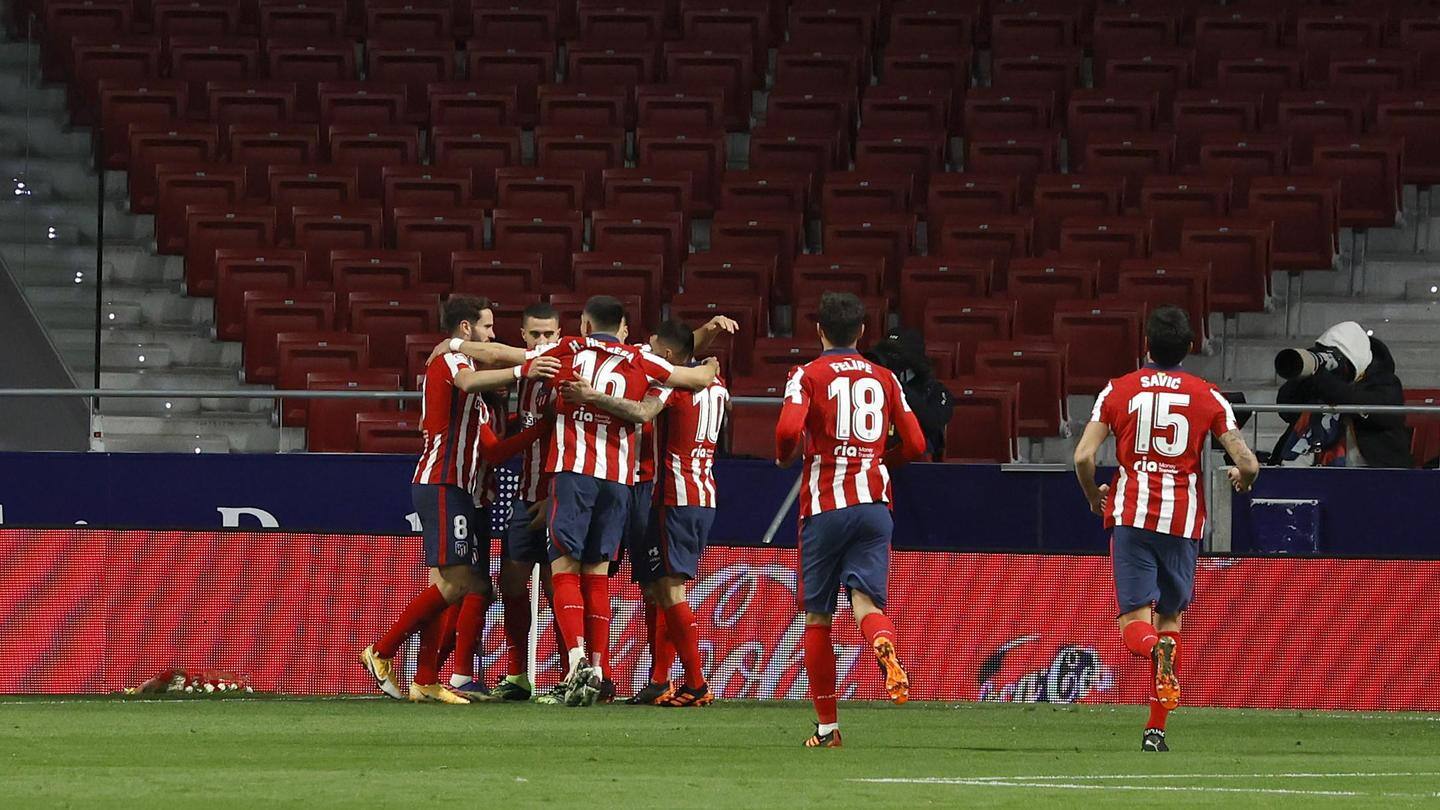 Atletico Madrid have conceded just two goals this season Atletico Madrid have conceded just two goals this season