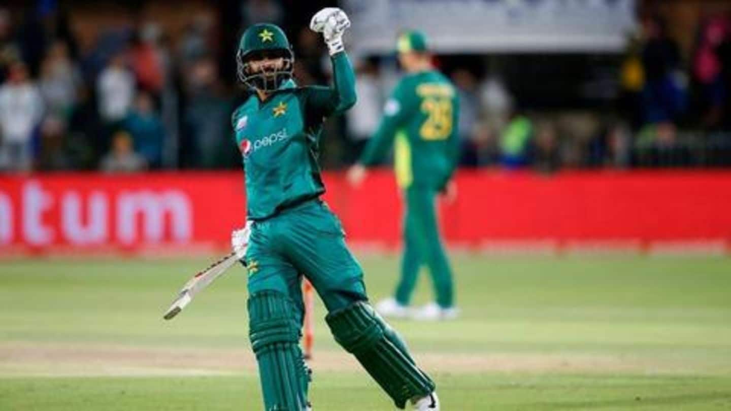 Pakistan beat South Africa in first ODI: Here're records broken
