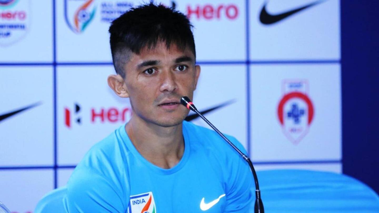 All eyes will be on skipper Chhetri All eyes will be on skipper Chhetri