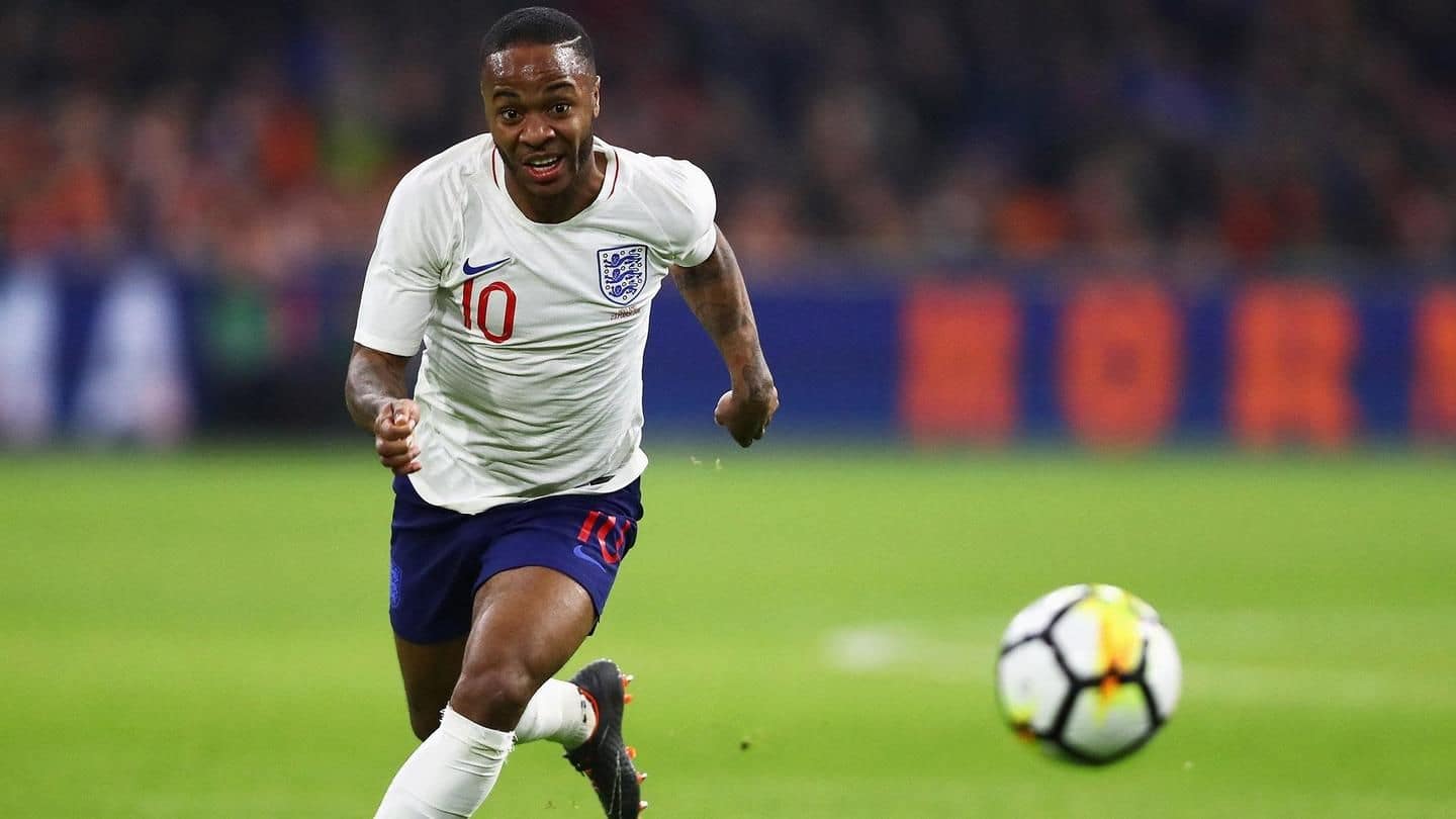 What did footballer Raheem Sterling say about his gun tattoo?