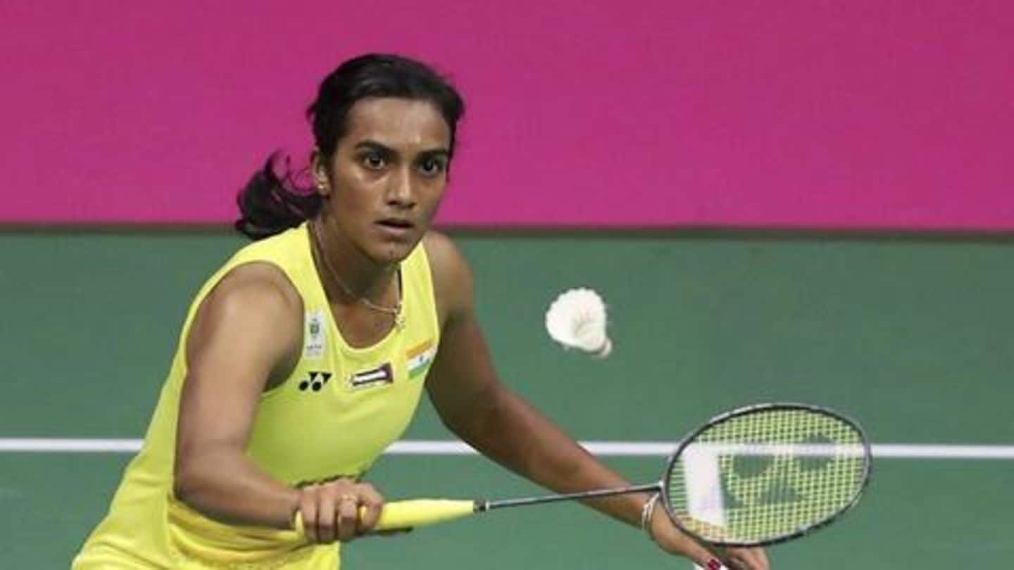Sindhu is eyeing gold medal at the Tokyo 2020 Olympics Sindhu is eyeing gold medal at the Tokyo 2020 Olympics