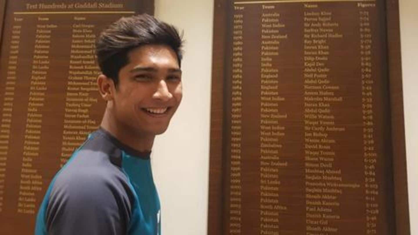 Hasnain impressed largely during the PSL 2019 campaign Hasnain impressed largely during the PSL 2019 campaign