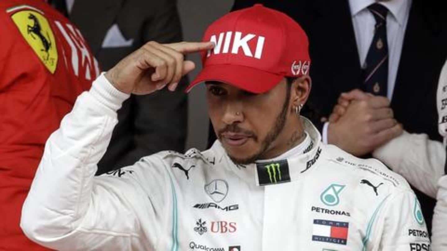 Hamilton holds the record for most consecutive race starts Hamilton holds the record for most consecutive race starts