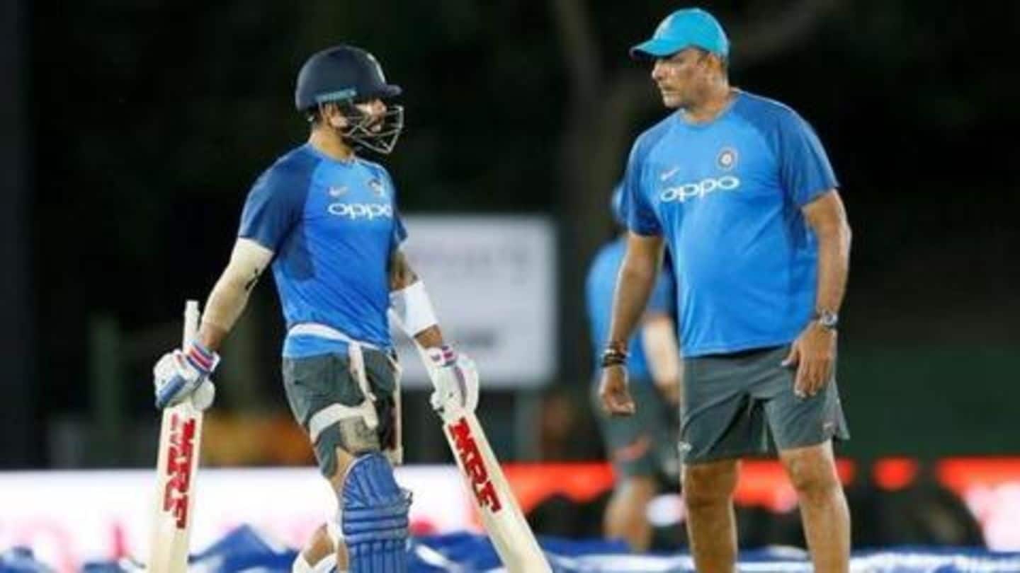 Let people judge India's Test team, CoA tells coach Shastri