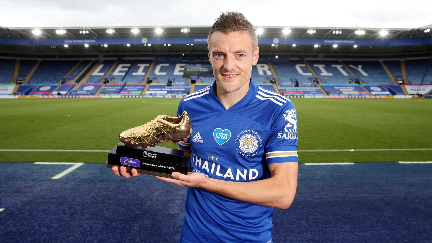 Vardy becomes the oldest player to win the Golden Boot Vardy becomes the oldest player to win the Golden Boot
