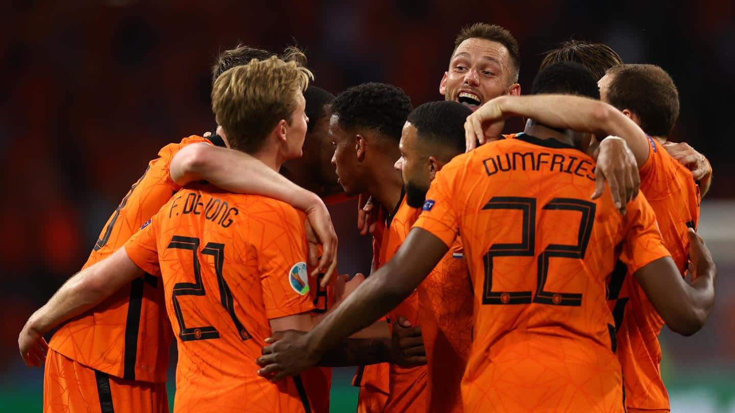 UEFA Euro 2020: Netherlands win five-goal thriller against Ukraine