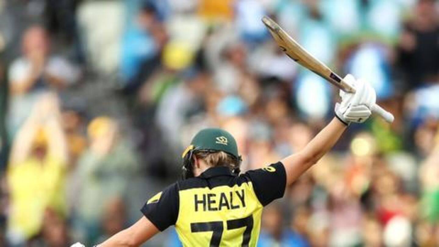Alyssa Healy smashes these T20I records Alyssa Healy smashes these T20I records