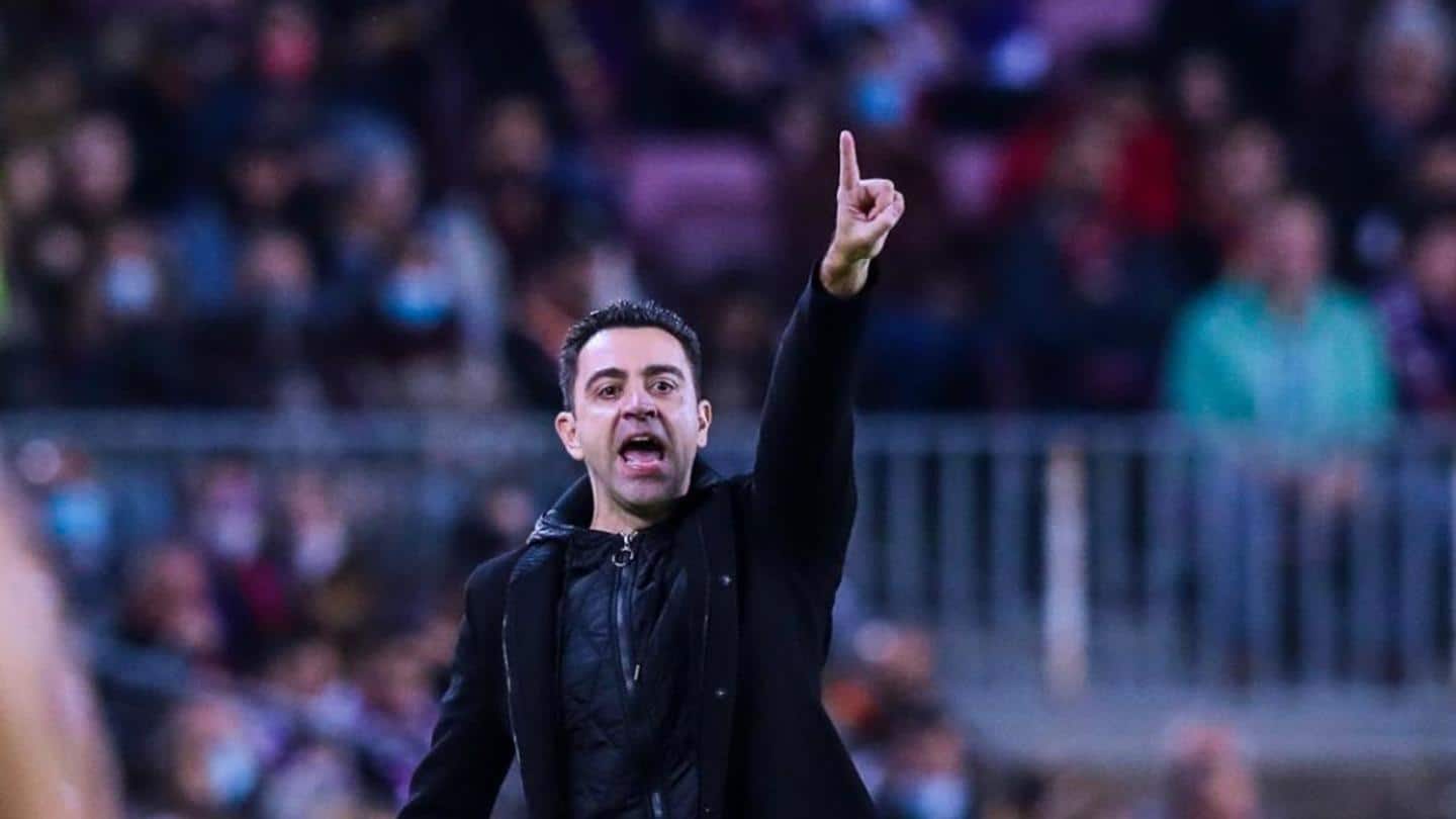 La Liga: Xavi secures first win as Barcelona boss