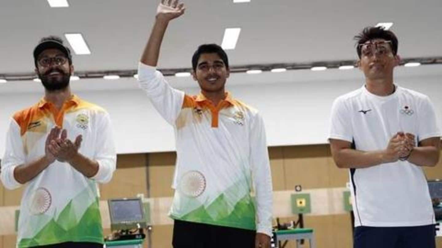 Saurabh had set the Asian Games record last year Saurabh had set the Asian Games record last year