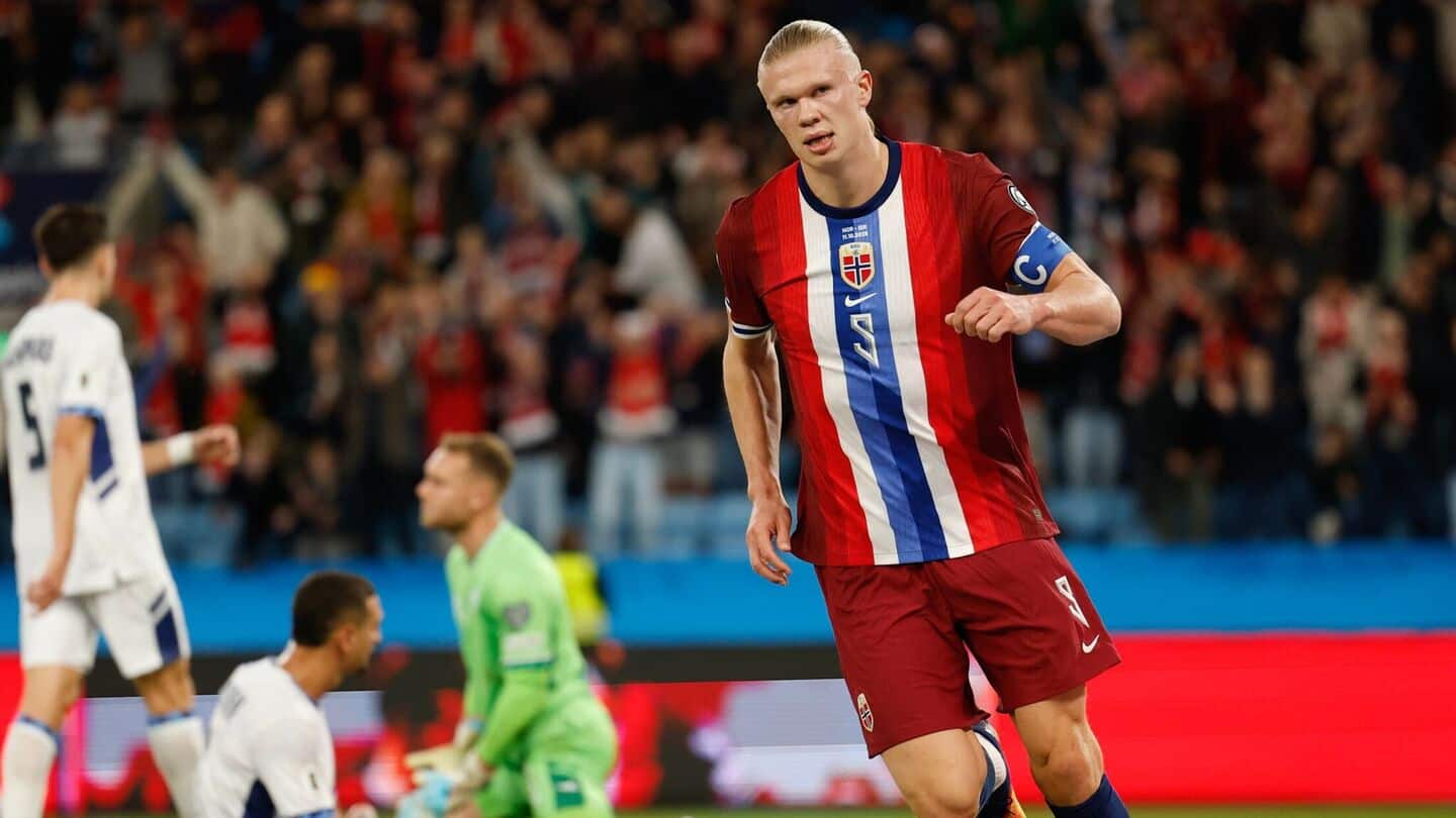 Erling Haaland registers historic half-century: Decoding his international goal stats