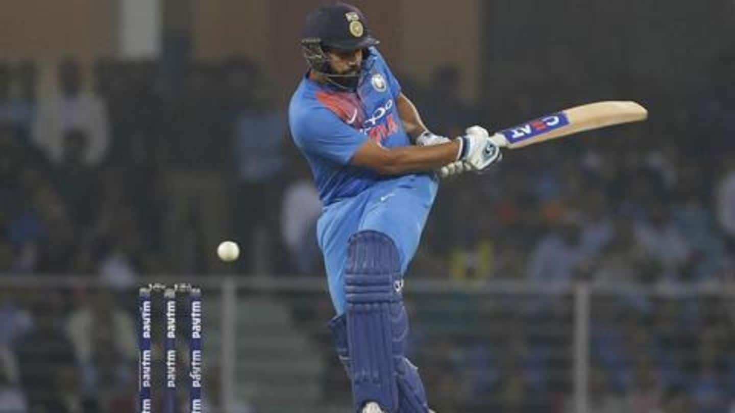 Rohit Sharma becomes first batsman to score four T20I tons