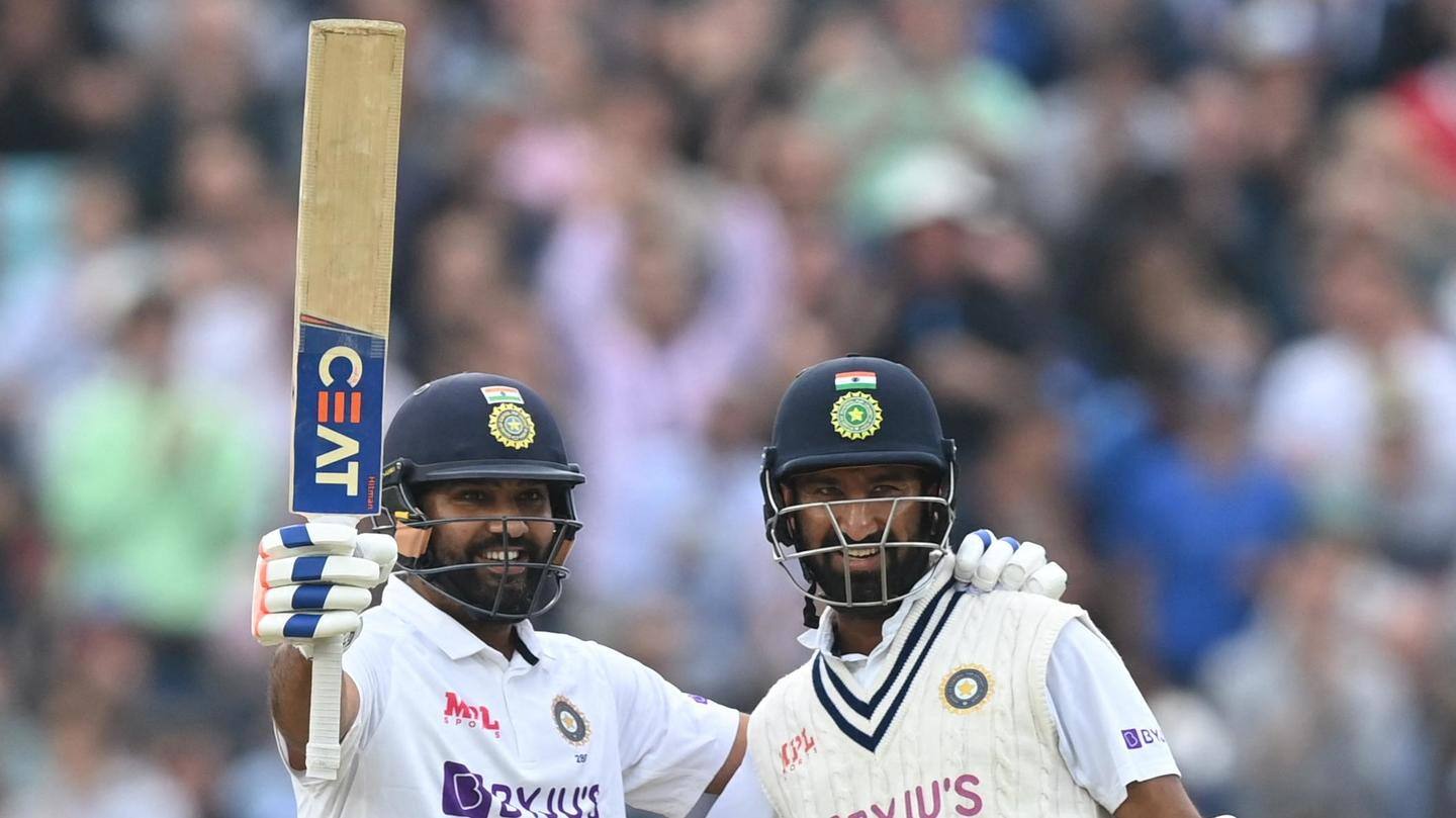 4th Test: Rohit's century helps India take lead against England