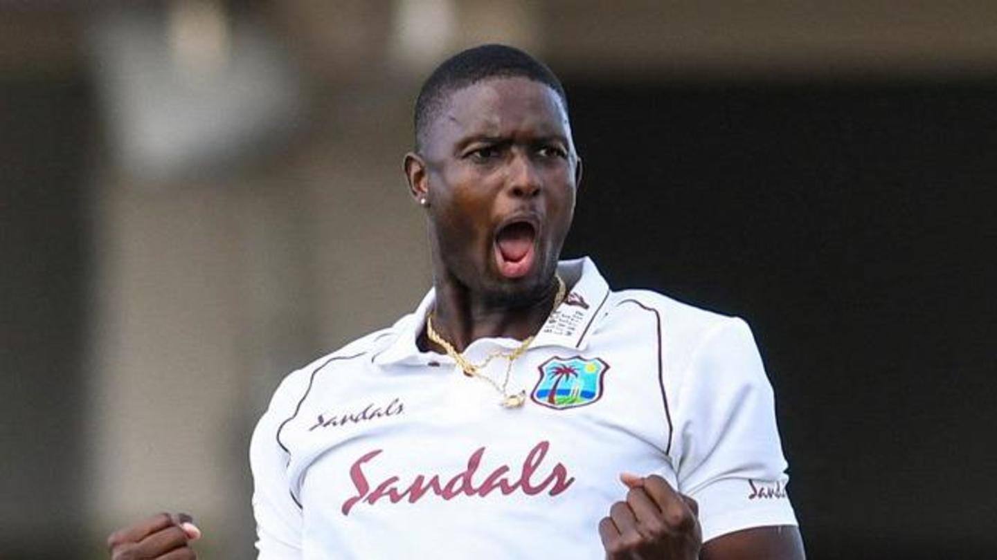 Jason Holder claims five wickets against Sri Lanka