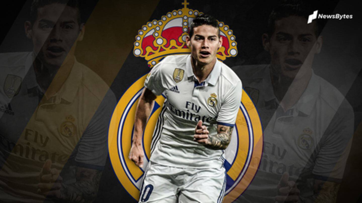 Here are the teams chasing Real Madrid outcast James Rodriguez