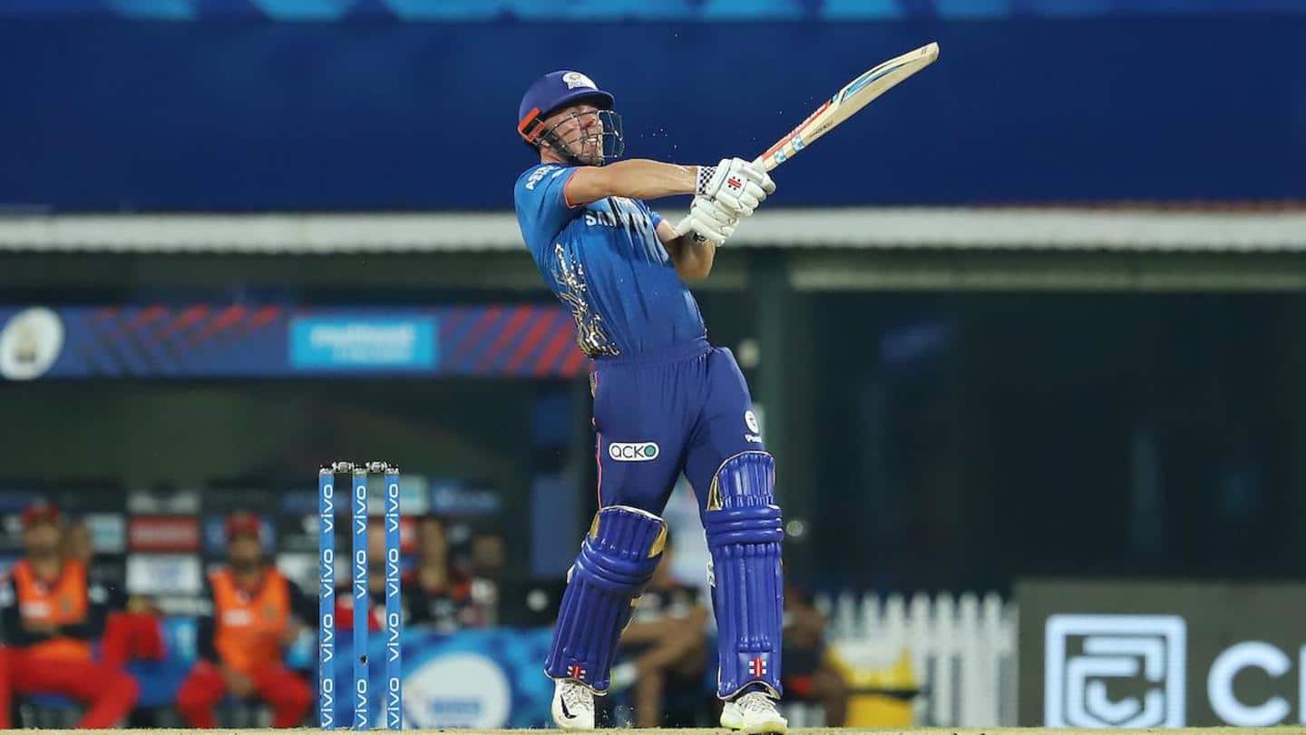 Chris Lynn impresses for MI with a 49-run knock Chris Lynn impresses for MI with a 49-run knock