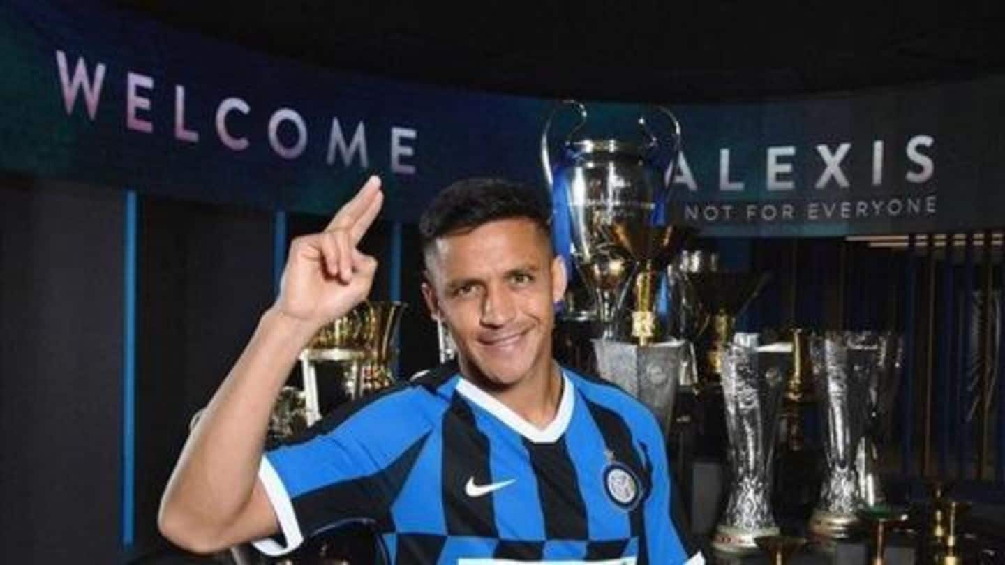 Manchester United's Alexis Sanchez completes Inter loan move